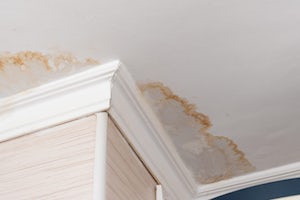 Understanding the risks of a water damaged ceiling