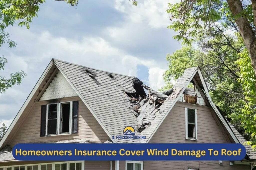 Will homeowners insurance cover shingles blown off?